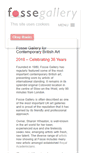 Mobile Screenshot of fossegallery.com