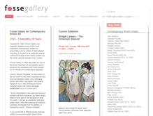 Tablet Screenshot of fossegallery.com